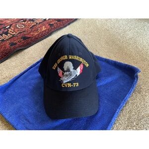 USS George Washington CVN-73 US Navy Hat Commemorating Singapore Port Call